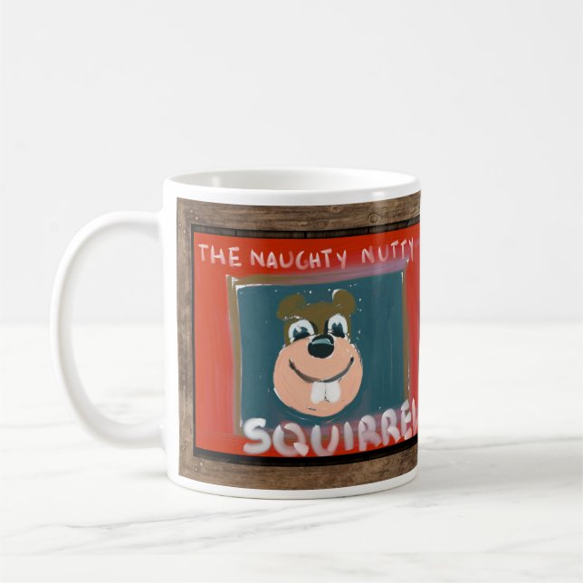 Taza De Café Autorretrato de NN Squirrel Mug (Izquierda)