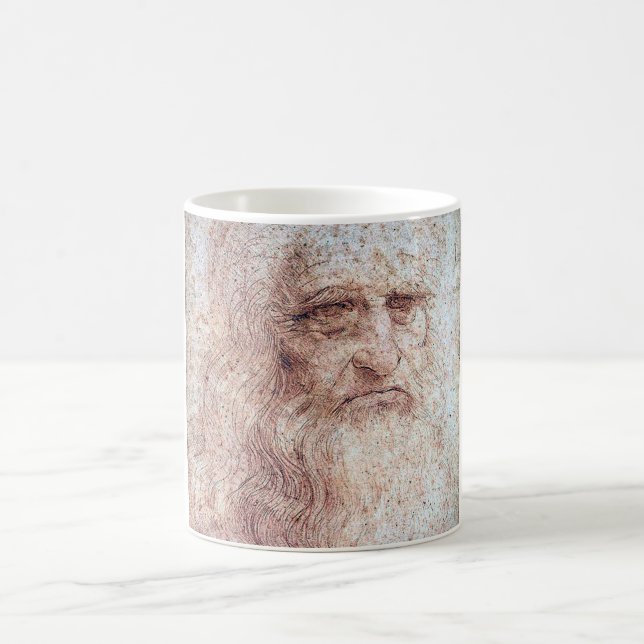 Taza De Café Autorretrato, Leonardo da Vinci (Centro)