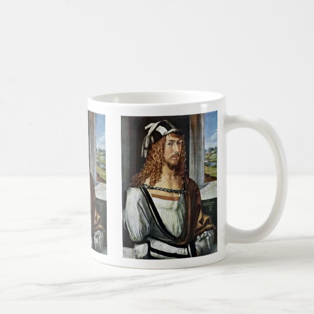 Taza De Café Autorretrato, por Albrecht Dürer (Derecha)