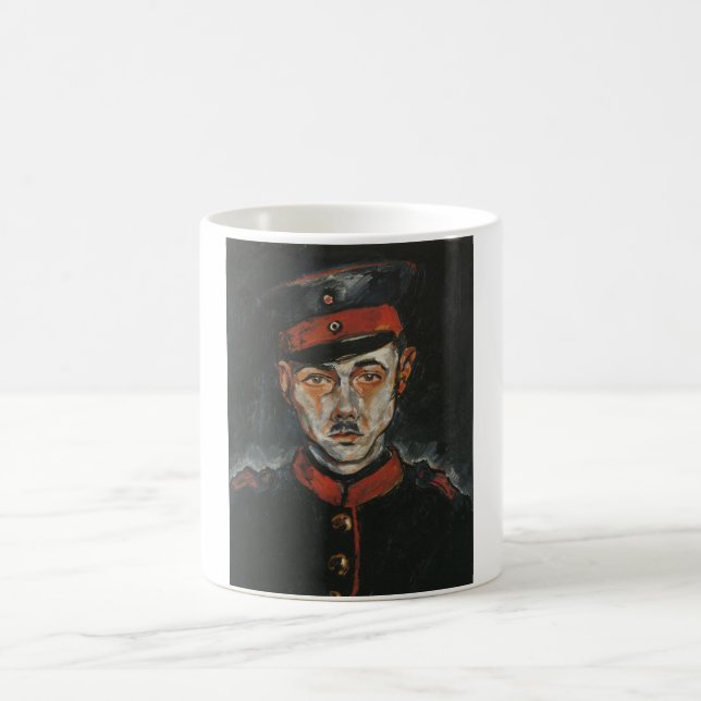 Taza De Café Autorretrato (por Walter Gramatté) (Centro)