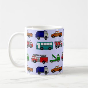 Taza De Café Autos, camiones, autobuses más grandes