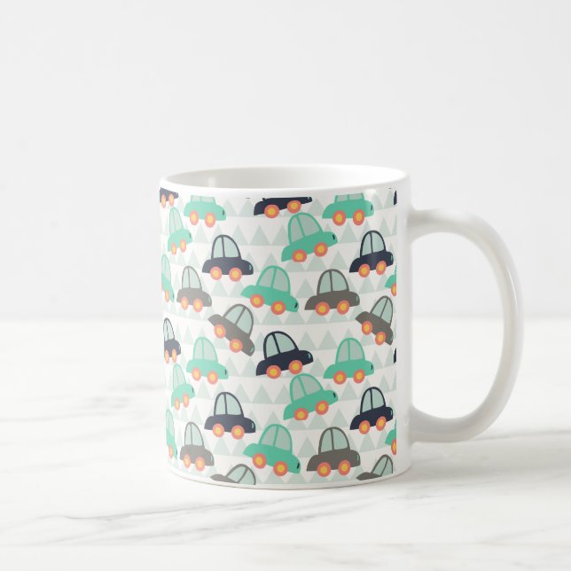 Taza De Café Autos y más autos (Derecha)