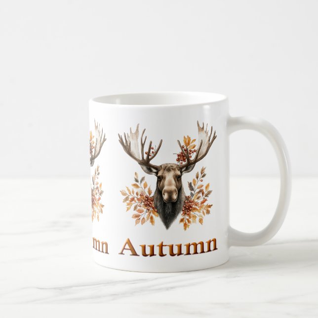 Taza De Café Autumn Animals Coffee Mug (Derecha)