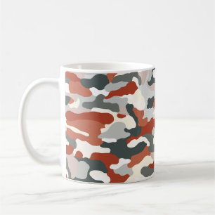 Taza De Café Autumn Camouflage