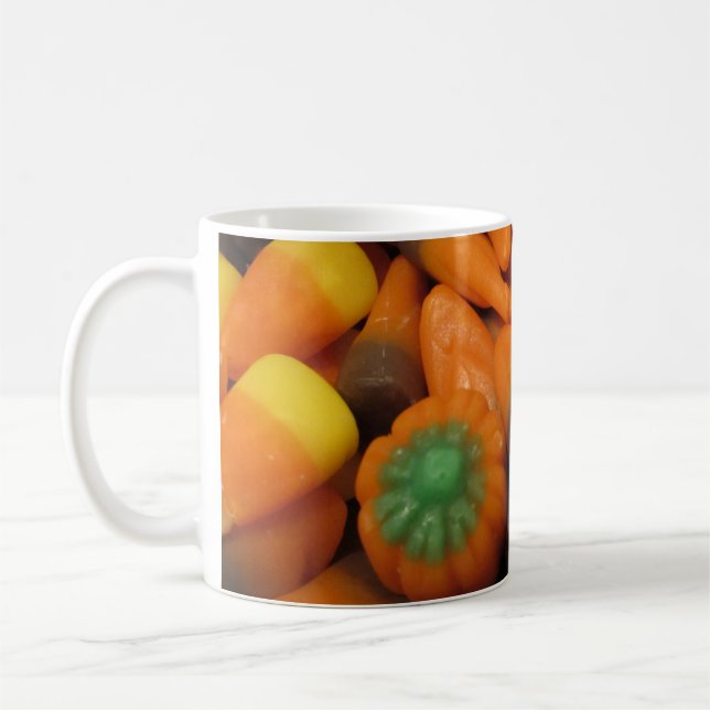Taza De Café Autumn Candy Corn Mug (Izquierda)