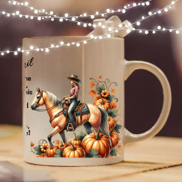 Taza De Café Autumn Cowgirl Mug