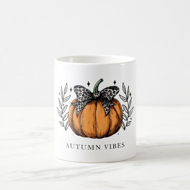 Taza De Café Autumn Fall Pumpkin  (Centro)