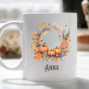 Taza De Café Autumn Floral Mug