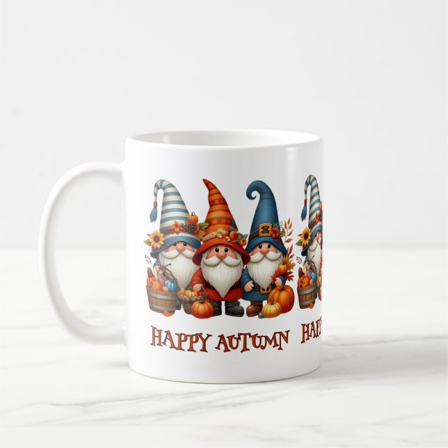 Taza De Café Autumn Gnomes Mug (Izquierda)