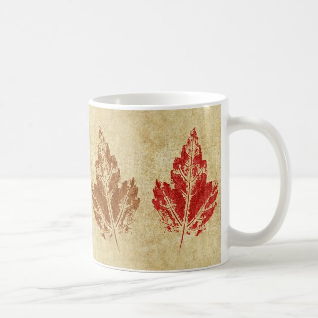 Taza De Café Autumn Leaves Mug (Derecha)