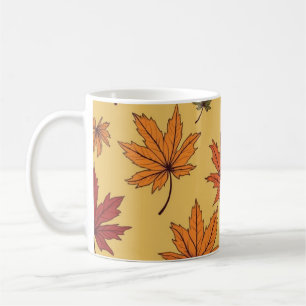Taza De Café Autumn Leaves Mug