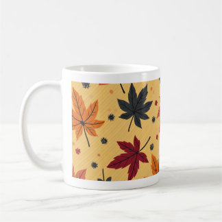 Taza De Café Autumn Leaves Mug