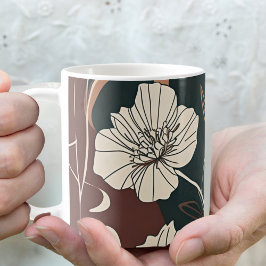 Taza De Café Autumn Noir florece mañana matutino Blessing Mug