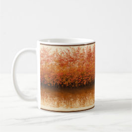 Taza De Café Autumn Reflection - Maple Lake Mug