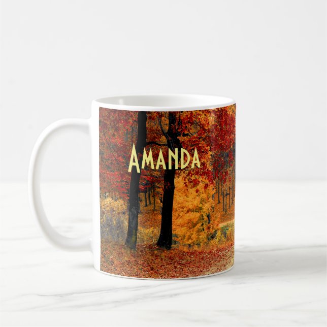 Taza De Café Autumn Road (Izquierda)