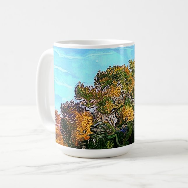 TAZA DE CAFÉ AUTUMN TREES (Anverso izquierdo)