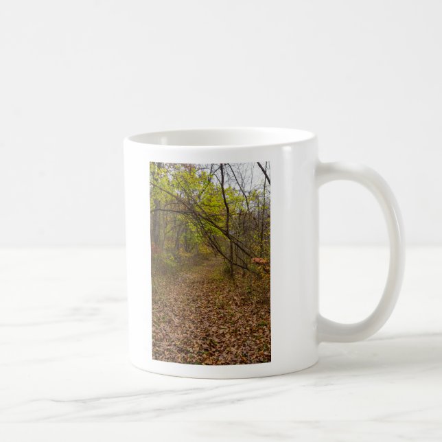 Taza De Café Autumn Walkway (Derecha)