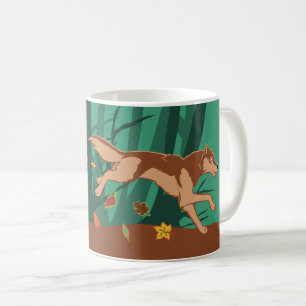 Taza De Café Autumn Wolf