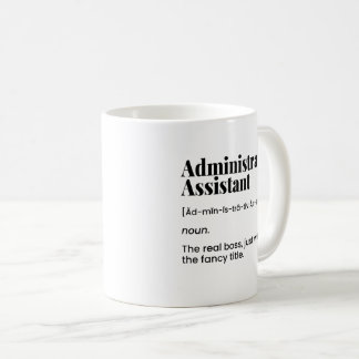 Taza De Café Auxiliar administrativo, Administración de oficina