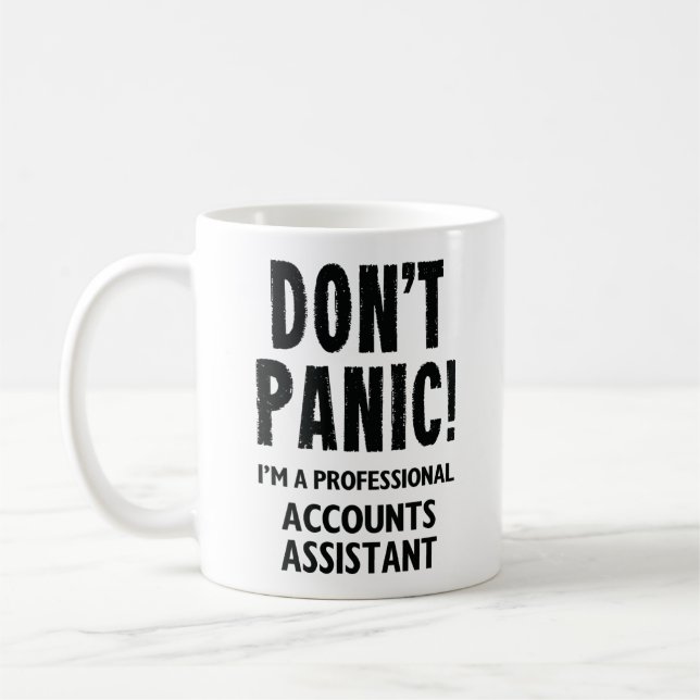Taza De Café Auxiliar de contabilidad (Izquierda)