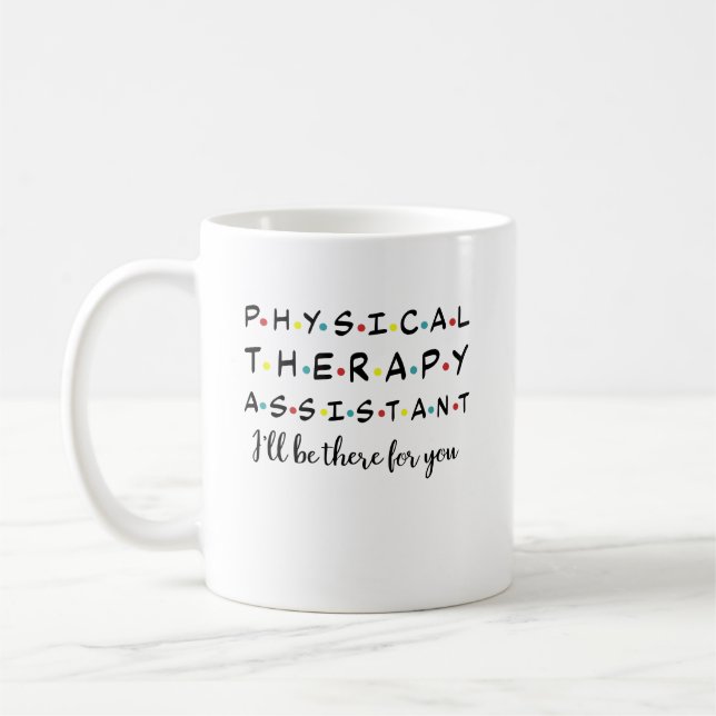 Taza De Café Auxiliar de Terapia Física, Auxiliar Terapéutico (Izquierda)