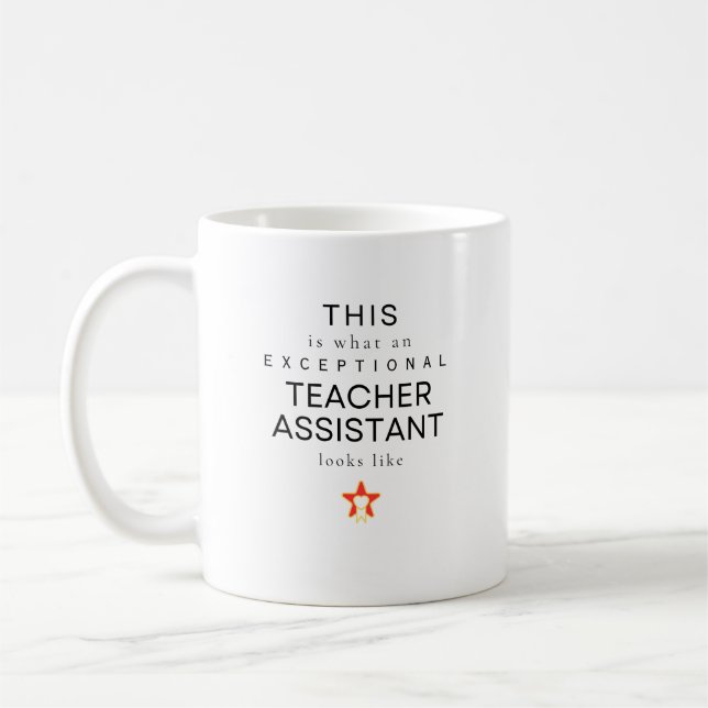Taza De Café Auxiliar docente (Izquierda)