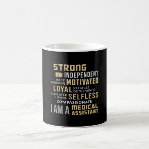Taza De Café Auxiliar Médico Auxiliar Médica Enfermera Funny