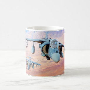 TAZA DE CAFÉ AV-8B HARRIER II