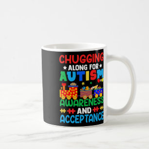 Taza De Café Avanzando por el Día del Autismo
