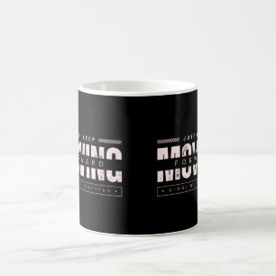 Taza De Café Avanzar en la lucha por el progreso y el crecimien