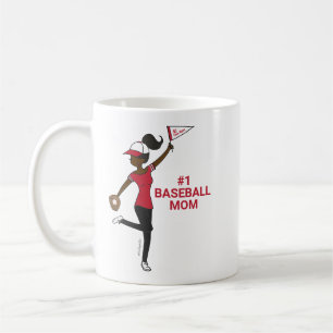 Taza De Café Avatar personalizado #1 Café de mamá beisbol