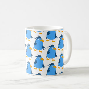Taza De Café Ave azul para los niños