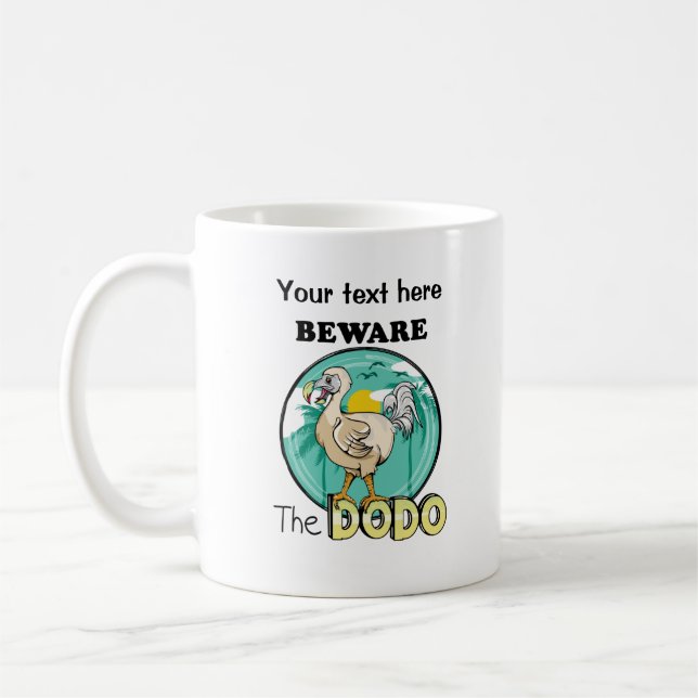 Taza De Café Ave Dodo (Izquierda)
