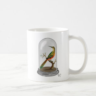 Taza De Café Ave En Bell Jar