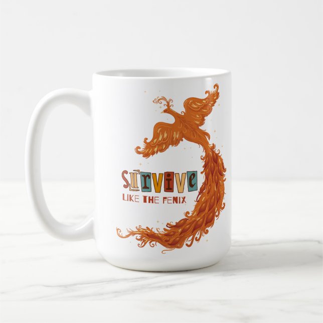 TAZA DE CAFÉ AVE FENIX QUOTE (Izquierda)