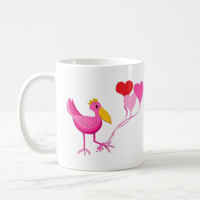 Taza De Café Ave Funky (Izquierda)