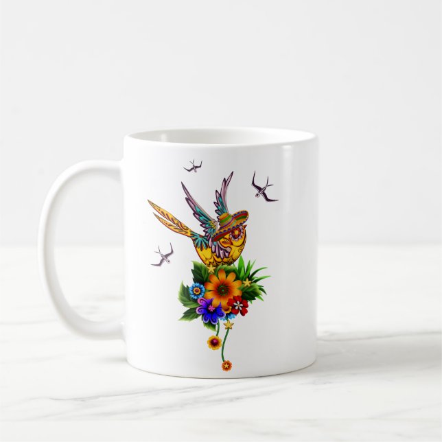 Taza De Café Ave gorrona (Izquierda)