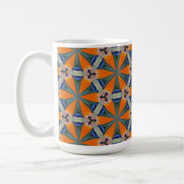 Taza De Café Ave Kaleidoscópica del Paraíso