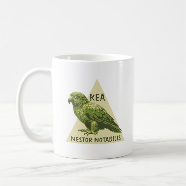 Taza De Café ave Kea de Nueva Zelanda (Izquierda)