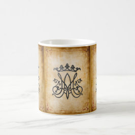 Taza De Café Ave Maria Monograma