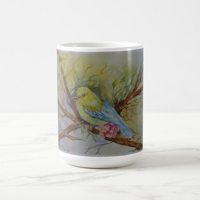 Taza De Café Ave pequeña (Centro)