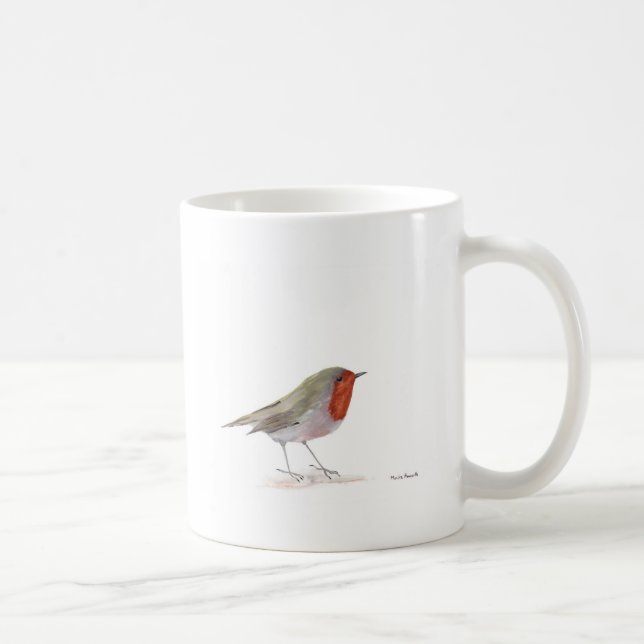 Taza De Café ave roja (Derecha)