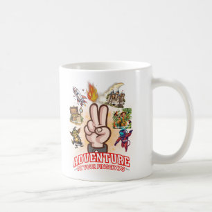Taza De Café Aventura a la punta de los dedos