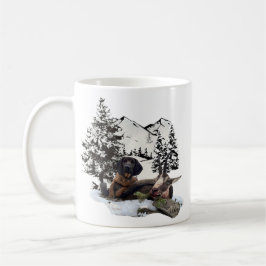 Taza De Café Aventura de caza de cabras de montaña