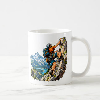 Taza De Café Aventura de escalada en roca para escaladores de m
