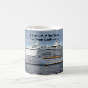 Taza De Café Aventura de la travesía meridional de los mares