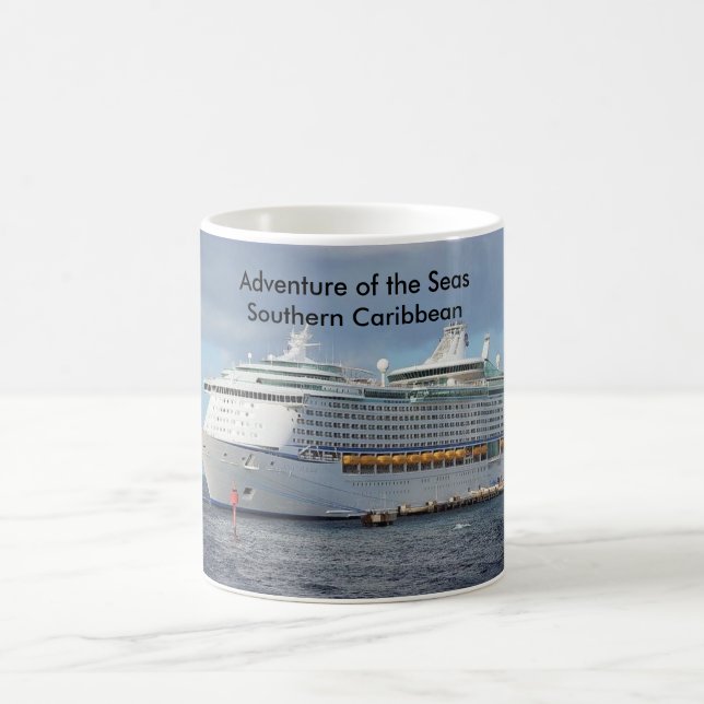 Taza De Café Aventura de la travesía meridional de los mares (Centro)