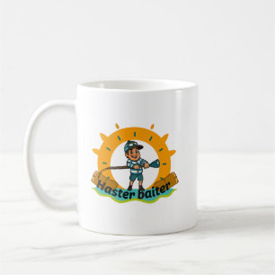Taza De Café Aventura de pesca con Haster Baiter