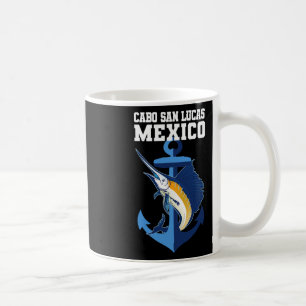 Taza De Café Aventura de pesca de marlín en Cabo San Lucas Ancl