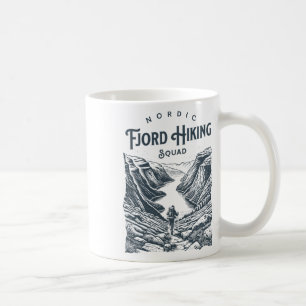 Taza De Café Aventura de senderismo en fiordo de Noruega Geiran